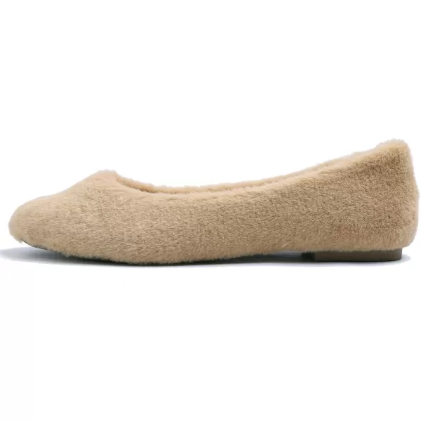 FEVERSOLE Women's Ultra Soft Colorful Memory Foam Cushioned Faux Suede Home Ballet Flats