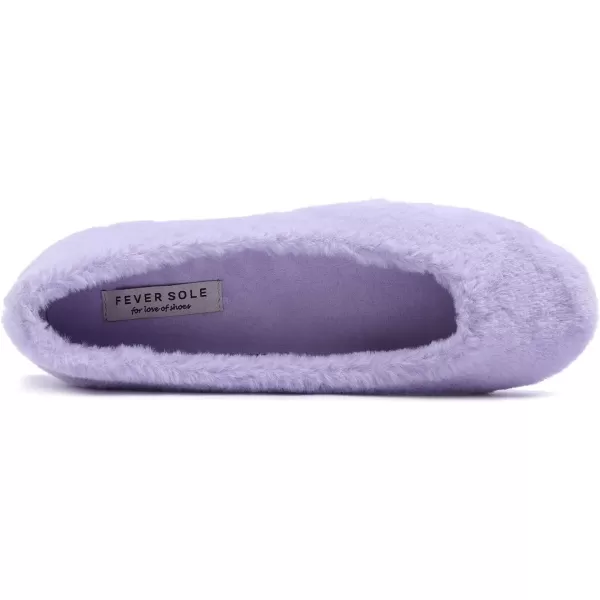 FEVERSOLE Women's Ultra Soft Colorful Memory Foam Cushioned Faux Suede Home Ballet Flats