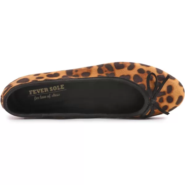 FEVERSOLE Women's Ultra Soft Colorful Memory Foam Cushioned Faux Suede Home Ballet Flats