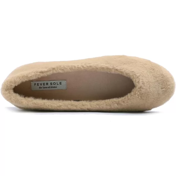 FEVERSOLE Women's Ultra Soft Colorful Memory Foam Cushioned Faux Suede Home Ballet Flats