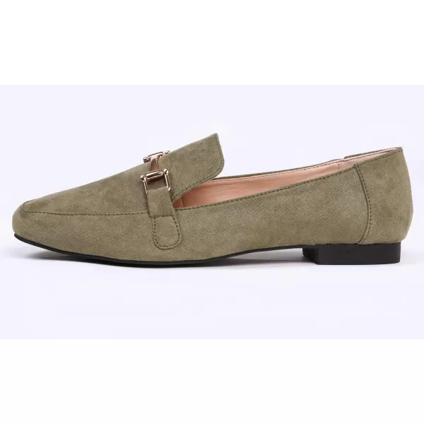 Feversole Women's Fashion Trim Deco Loafer Slippers