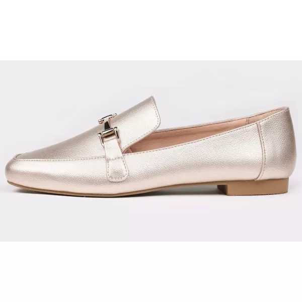 Feversole Women's Fashion Trim Deco Loafer Slippers
