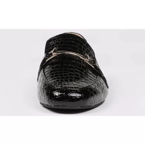 Feversole Women's Fashion Trim Deco Loafer Slippers