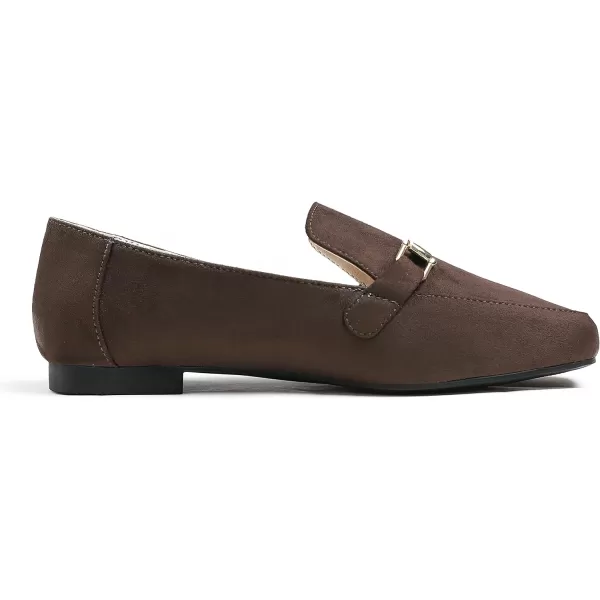 Feversole Women's Fashion Trim Deco Loafer Slippers