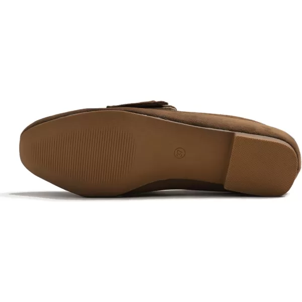 Feversole Women's Fashion Trim Deco Loafer Slippers