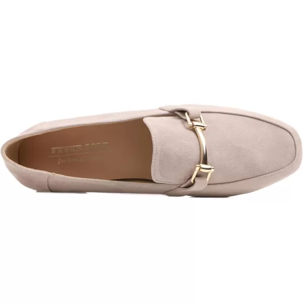 Feversole Women's Fashion Trim Deco Loafer Slippers