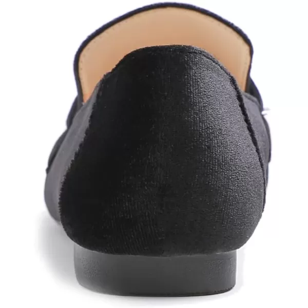 Feversole Women's Fashion Trim Deco Loafer Slippers