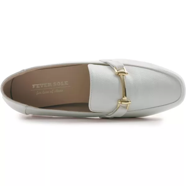 Feversole Women's Fashion Trim Deco Loafer Slippers