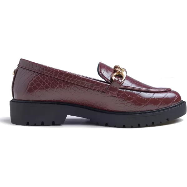 Feversole Women's Fashion Trim Deco Loafer Slippers