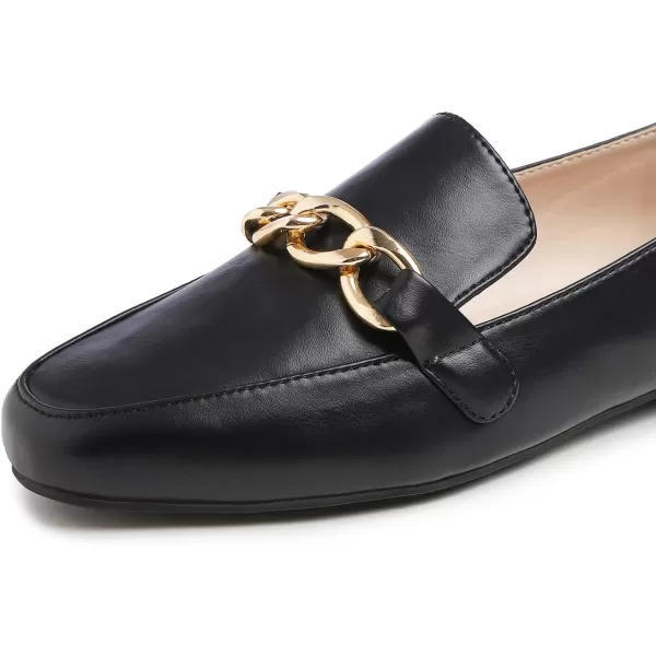 Feversole Women's Fashion Trim Deco Loafer Slippers