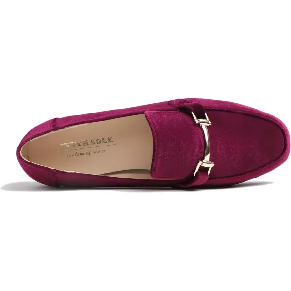 Feversole Women's Fashion Trim Deco Loafer Slippers
