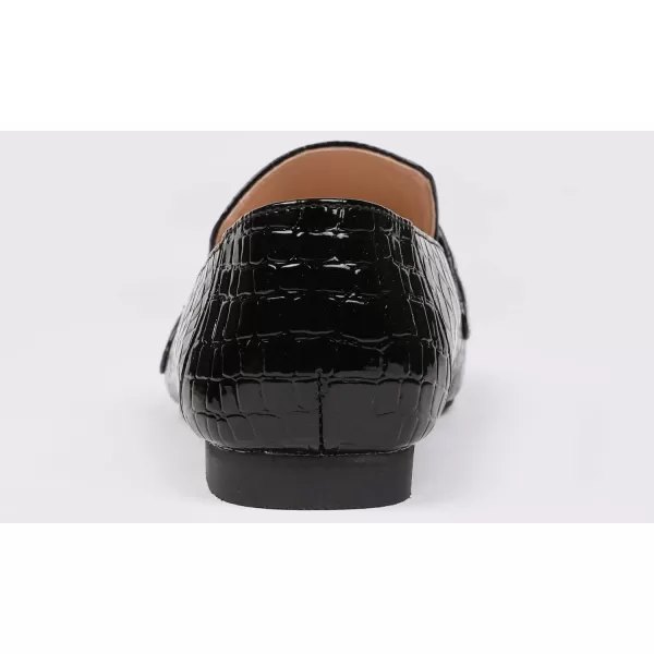 Feversole Women's Fashion Trim Deco Loafer Slippers