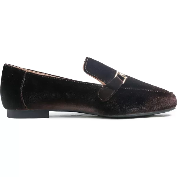 Feversole Women's Fashion Trim Deco Loafer Slippers