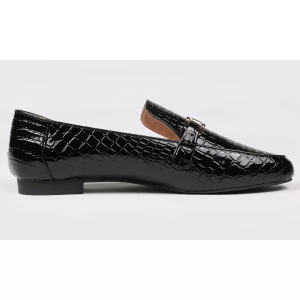 Feversole Women's Fashion Trim Deco Loafer Slippers