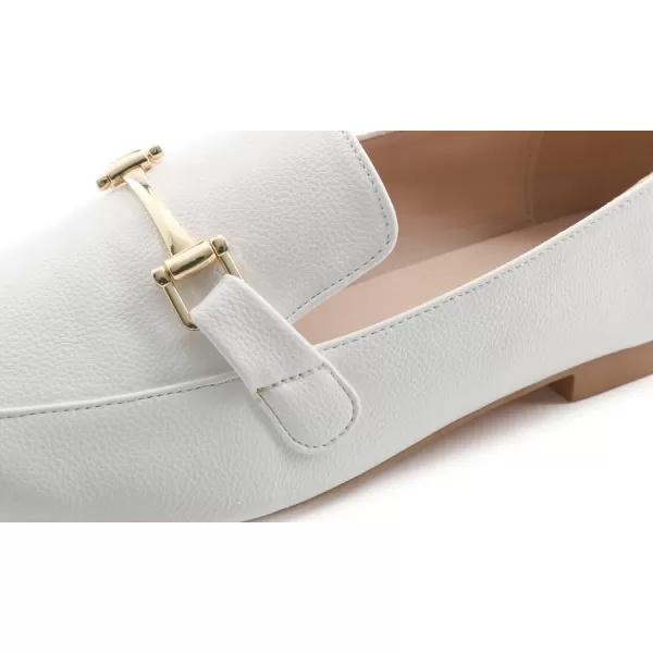Feversole Women's Fashion Trim Deco Loafer Slippers