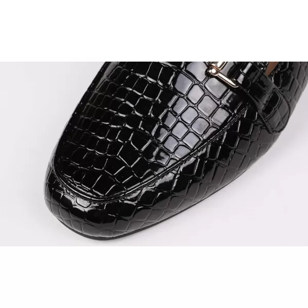 Feversole Women's Fashion Trim Deco Loafer Slippers