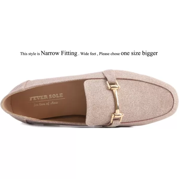 Feversole Women's Fashion Trim Deco Loafer Slippers
