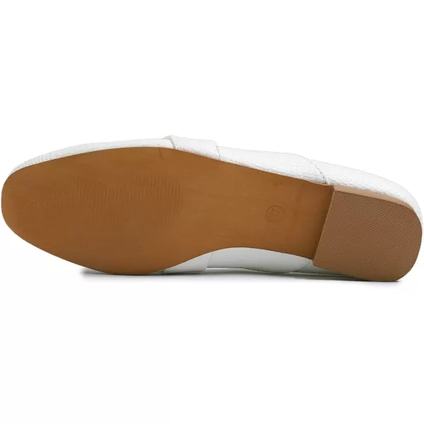 Feversole Women's Fashion Trim Deco Loafer Slippers