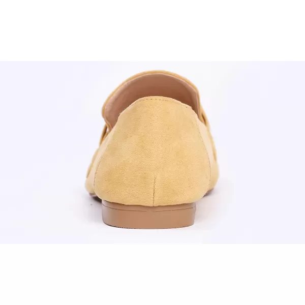 Feversole Women's Fashion Trim Deco Loafer Slippers