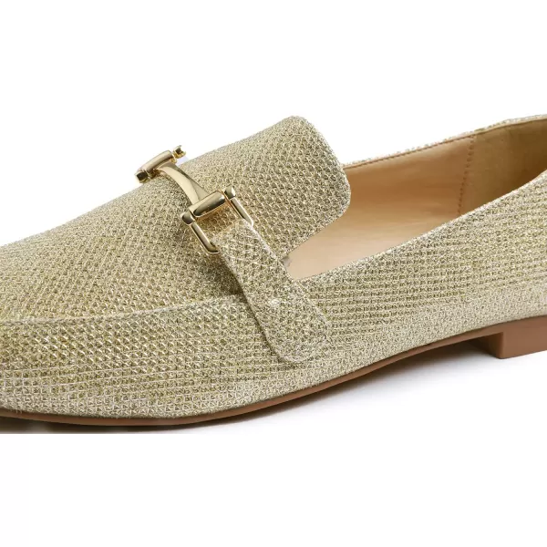 Feversole Women's Fashion Trim Deco Loafer Slippers