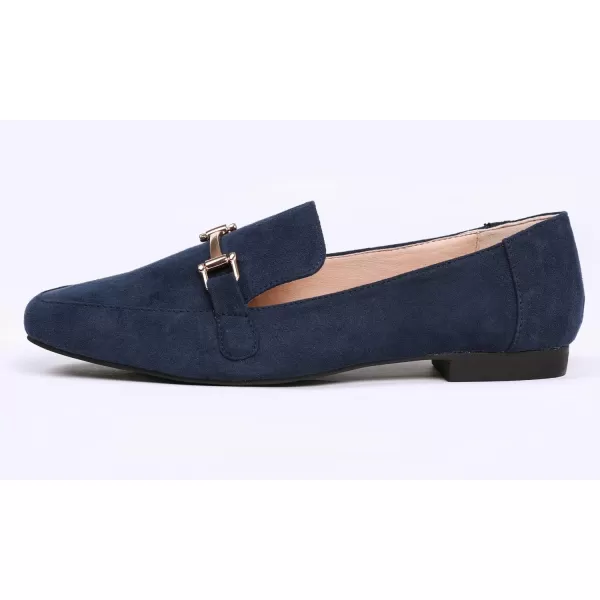 Feversole Women's Fashion Trim Deco Loafer Slippers