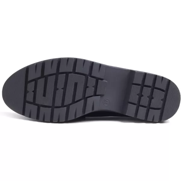 Feversole Women's Fashion Trim Deco Loafer Slippers