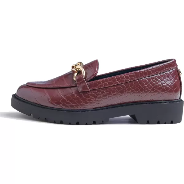 Feversole Women's Fashion Trim Deco Loafer Slippers
