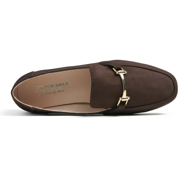 Feversole Women's Fashion Trim Deco Loafer Slippers