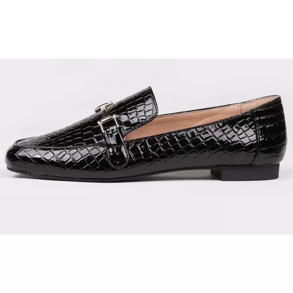 Feversole Women's Fashion Trim Deco Loafer Slippers