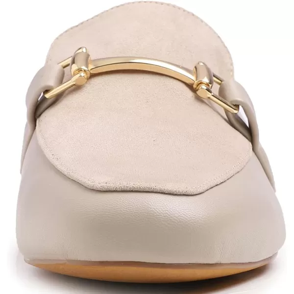 Feversole Women's Fashion Trim Deco Loafer Slippers