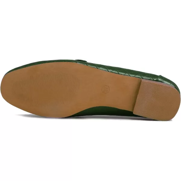 Feversole Women's Fashion Trim Deco Loafer Slippers