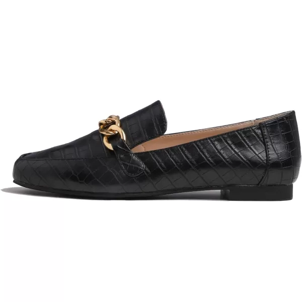 Feversole Women's Fashion Trim Deco Loafer Slippers