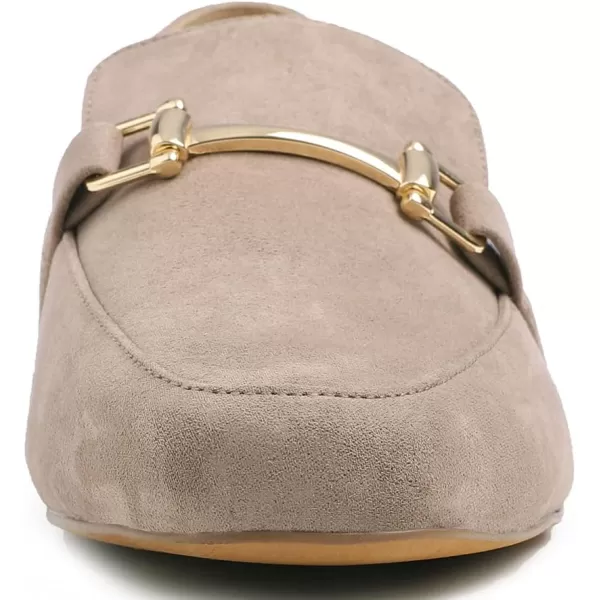 Feversole Women's Fashion Trim Deco Loafer Slippers