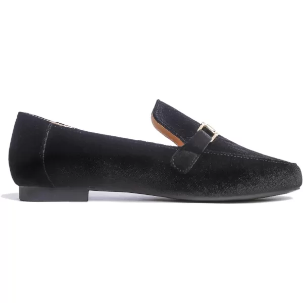 Feversole Women's Fashion Trim Deco Loafer Slippers