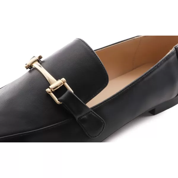 Feversole Women's Fashion Trim Deco Loafer Slippers