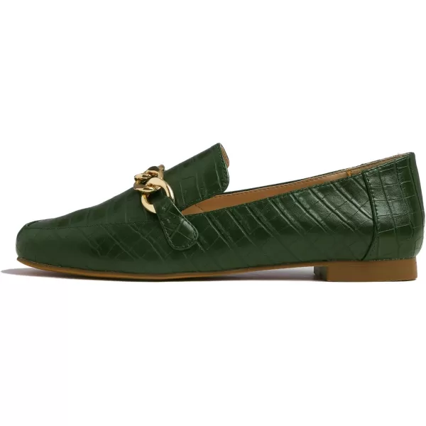 Feversole Women's Fashion Trim Deco Loafer Slippers