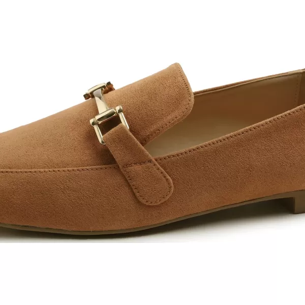 Feversole Women's Fashion Trim Deco Loafer Slippers