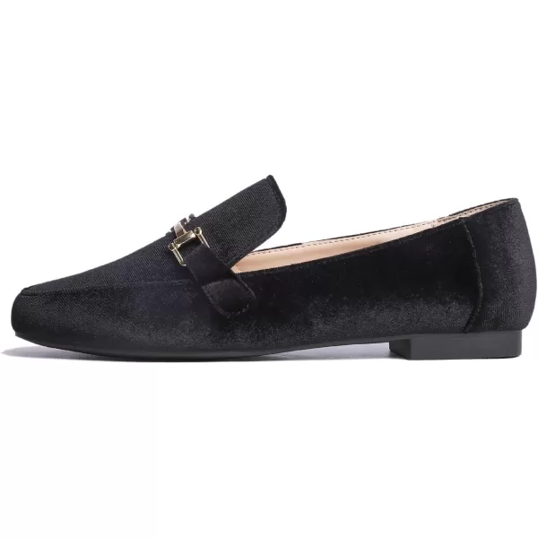 Feversole Women's Fashion Trim Deco Loafer Slippers