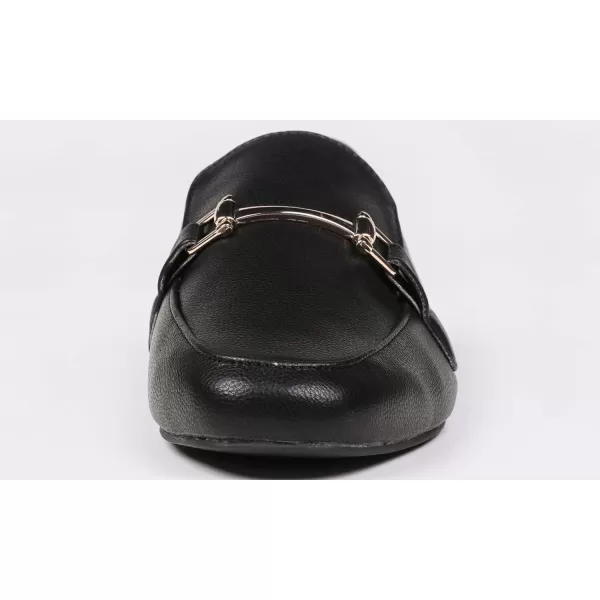 Feversole Women's Fashion Trim Deco Loafer Slippers
