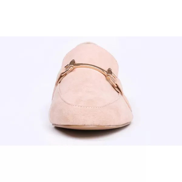 Feversole Women's Fashion Trim Deco Loafer Slippers