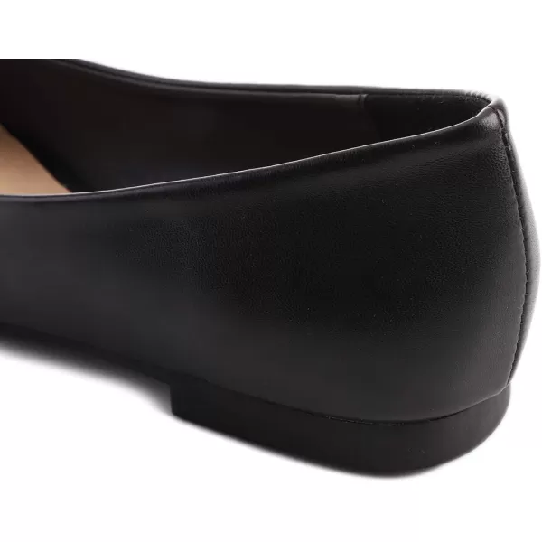 Feversole Women's Round Toe Cute Bow Trim Ballet Flats