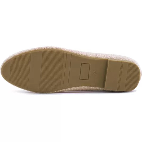Feversole Women's Woven Fashion Breathable Knit Flat Shoes