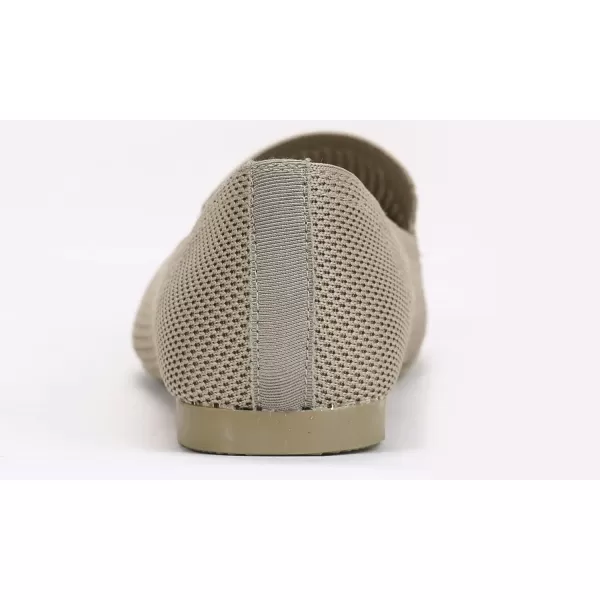 Feversole Women's Woven Fashion Breathable Knit Flat Shoes