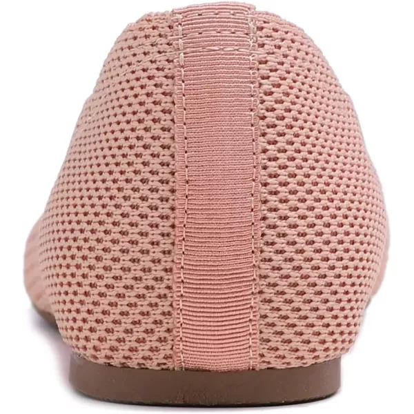 Feversole Women's Woven Fashion Breathable Knit Flat Shoes
