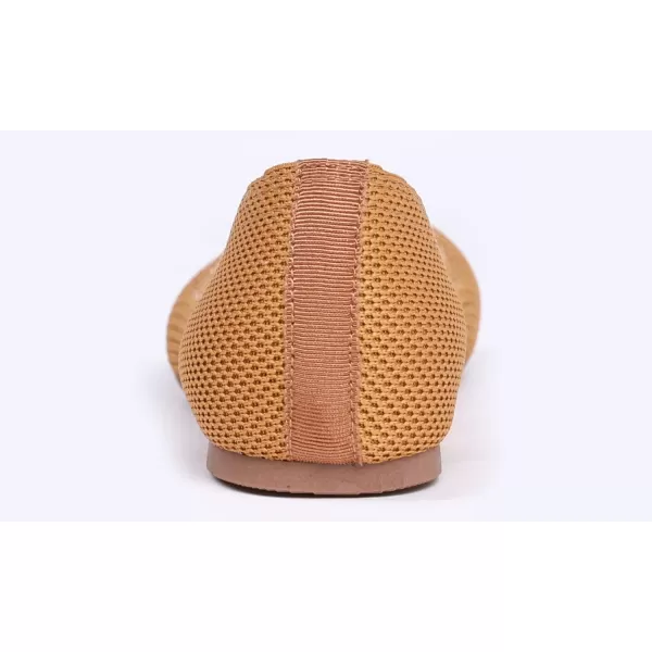 Feversole Women's Woven Fashion Breathable Knit Flat Shoes