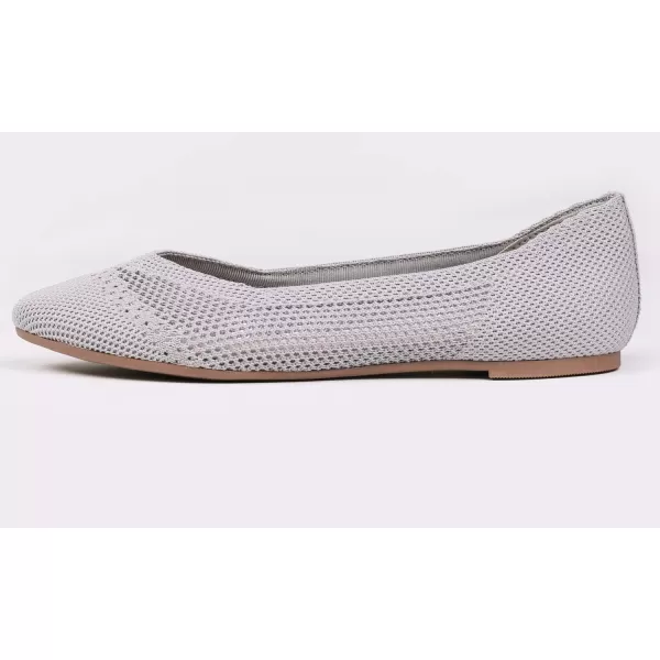 Feversole Women's Woven Fashion Breathable Knit Flat Shoes