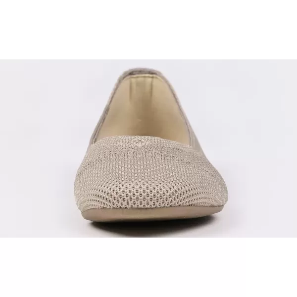 Feversole Women's Woven Fashion Breathable Knit Flat Shoes