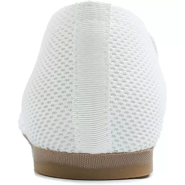 Feversole Women's Woven Fashion Breathable Knit Flat Shoes
