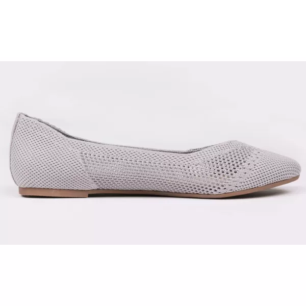 Feversole Women's Woven Fashion Breathable Knit Flat Shoes