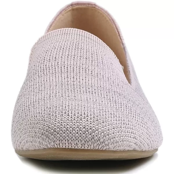 Feversole Women's Woven Fashion Breathable Knit Flat Shoes